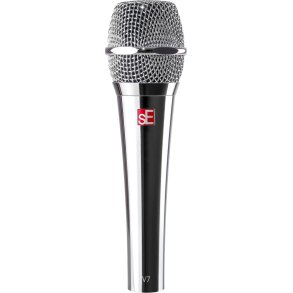 SE Electronics V7 Supercardioid Dynamisk Vokal mikrofon - Chrom
