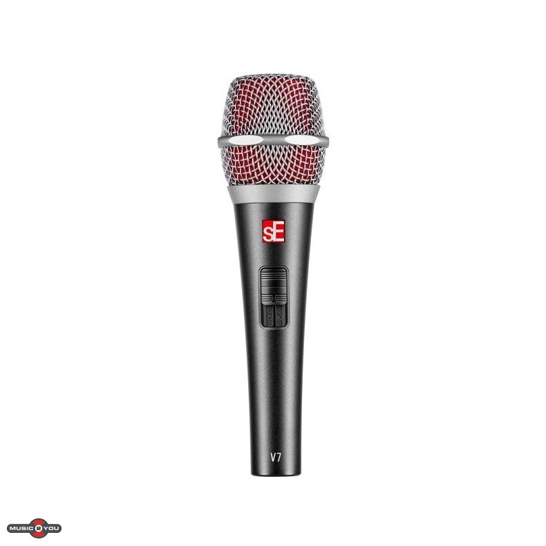 sE Electronics V7 Supercardioid Dynamisk Vokal mikrofon med switch