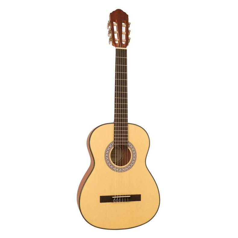 Santana B7 v2 3/4 Klassisk Brne Guitar - Satin