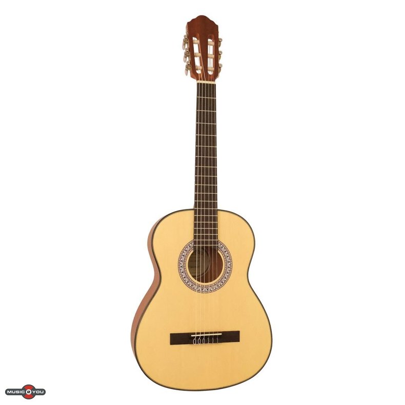 Santana B7 v2 3/4 Klassisk Brne Guitar - Satin