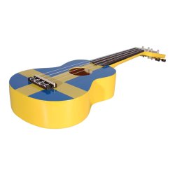 Santana Sopran Ukulele med Svensk flag