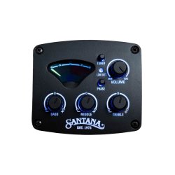 Santana B8 EQ CW v2 venstrehnds klassisk 4/4 guitar med pickup og tuner - Natur