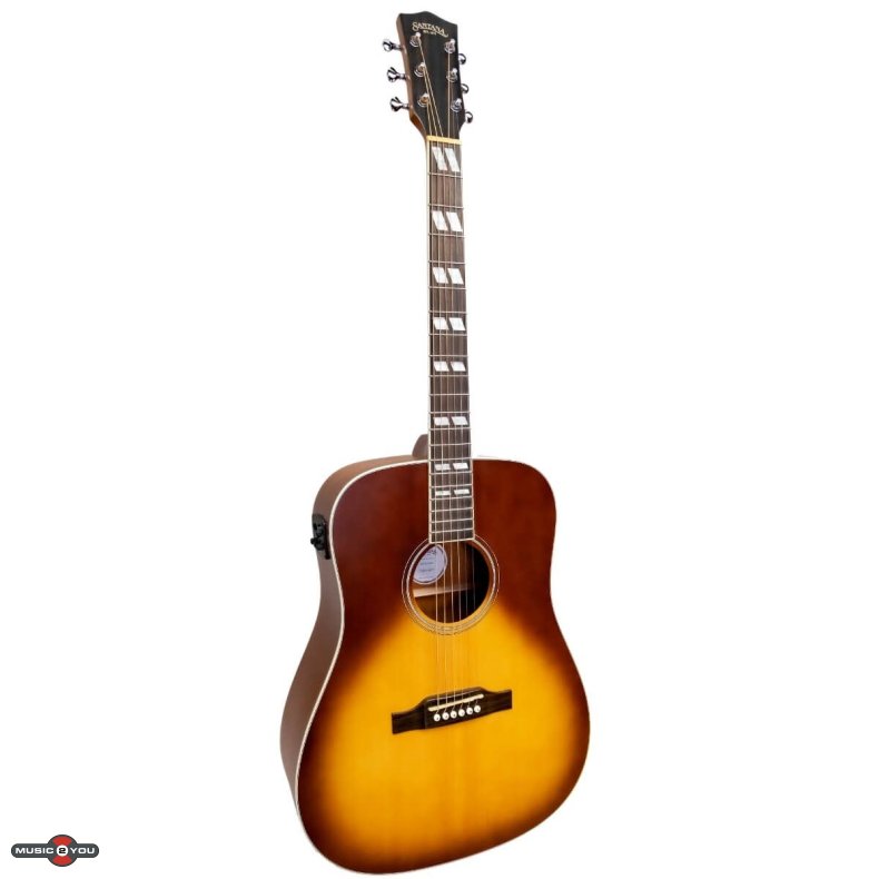 Santana ST-SG50 - Western guitar med pickup - Sunburst