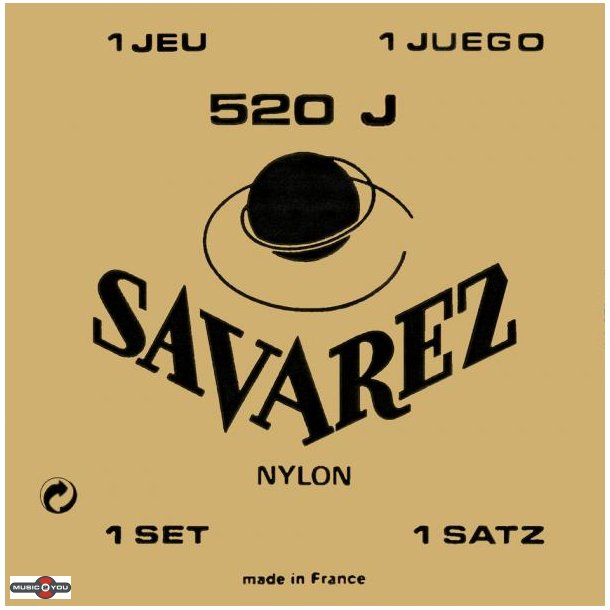Savarez 520J Very High Tension - Spansk guitar strenge