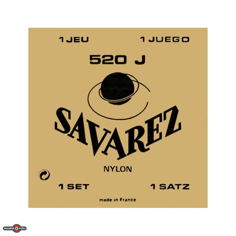 Savarez 520J Very High Tension - Spansk guitar strenge