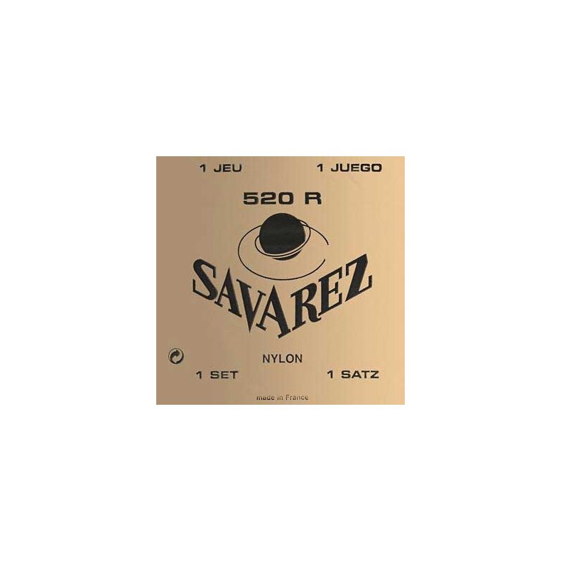 Savarez 520R High Tension - Spansk guitar strenge