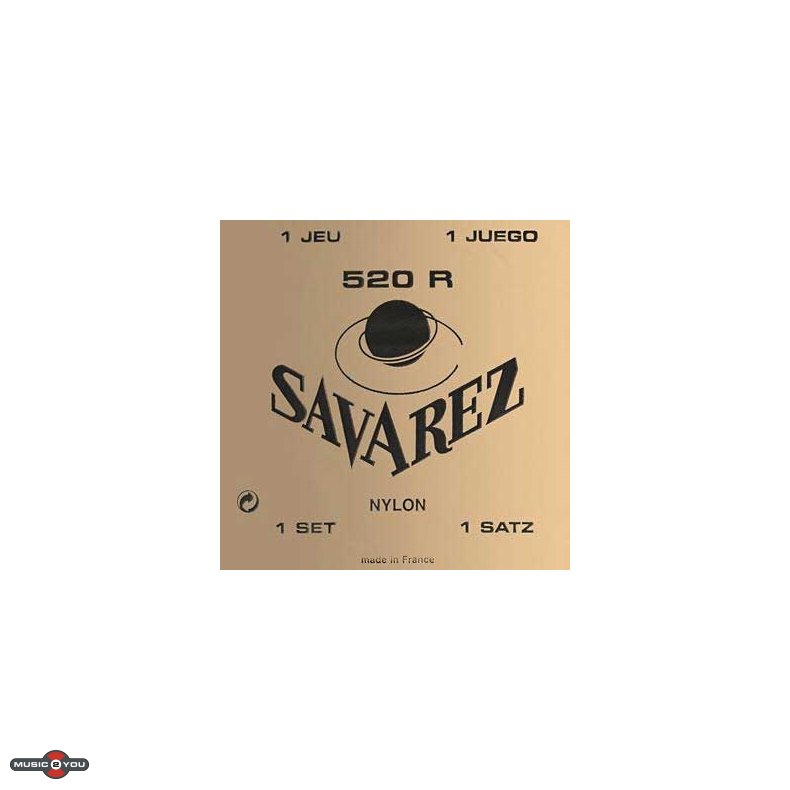 Savarez 520R High Tension - Spansk guitar strenge