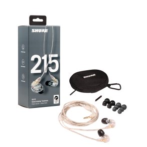 Shure SE215-CL In-ear hovedtelefoner - Clear