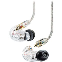 Shure SE215-CL In-ear hovedtelefoner - Clear