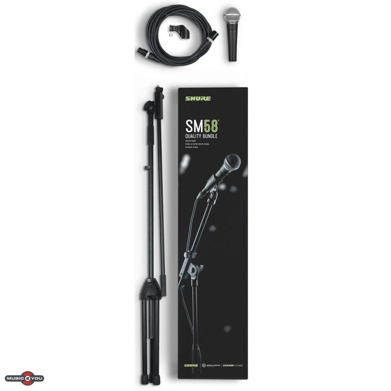 Shure SM58 Quality Bundle mikrofonst