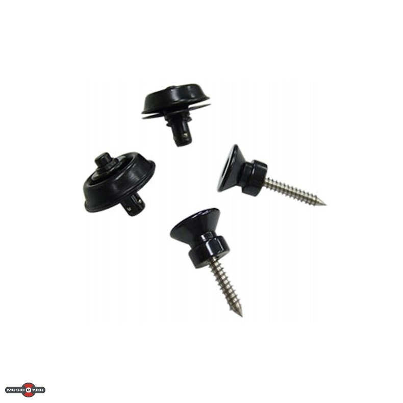 Jim Dunlop Straplok Traditional SLS1503BK Black Oxide