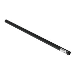 50x2mm Aluminiumrr 1m - Sort