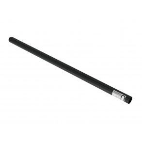 50x2mm Aluminiumr�r 1m - Sort