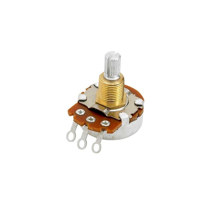 Fender Potentiometer T/V No-Load 250K split Shaft