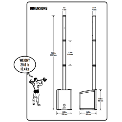 Mackie SRM Flex Portabel S�jle PA System