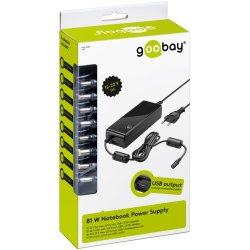 Goobay Universal Notebook adapter - 12-22V DC / 3700-6000mA / 90W