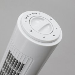 Trnventilator - 74 cm - Hvid