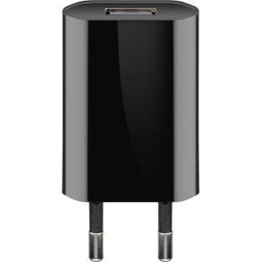 USB Oplader 1A / 5W - Sort