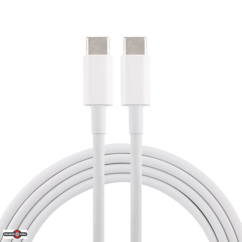 USB-C Kabel 2m - Hvid