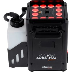Algam Lighting VULKAN-CUBE-MINI Vertikal Rgmaskine med LED lys, DMX og Remote - 1200W