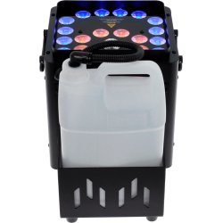 Algam Lighting VULKAN-CUBE Vertikal Rgmaskine med LED lys, DMX og Remote - 1500W