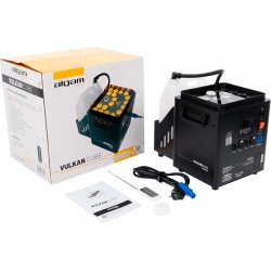Algam Lighting VULKAN-CUBE Vertikal Rgmaskine med LED lys, DMX og Remote - 1500W