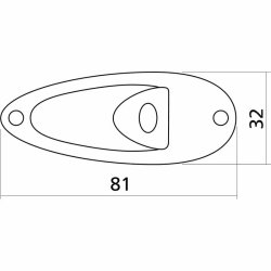 Yellow Parts EZ1136 - Plade til jackstik