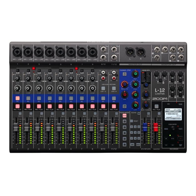 Zoom LiveTrak L-12 Mixer