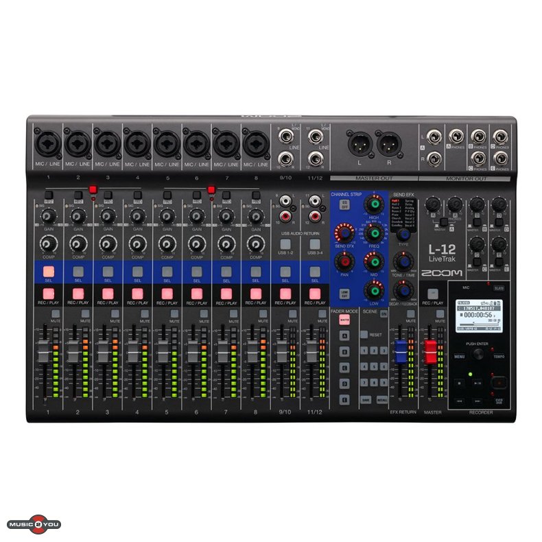 Zoom LiveTrak L-12 Mixer