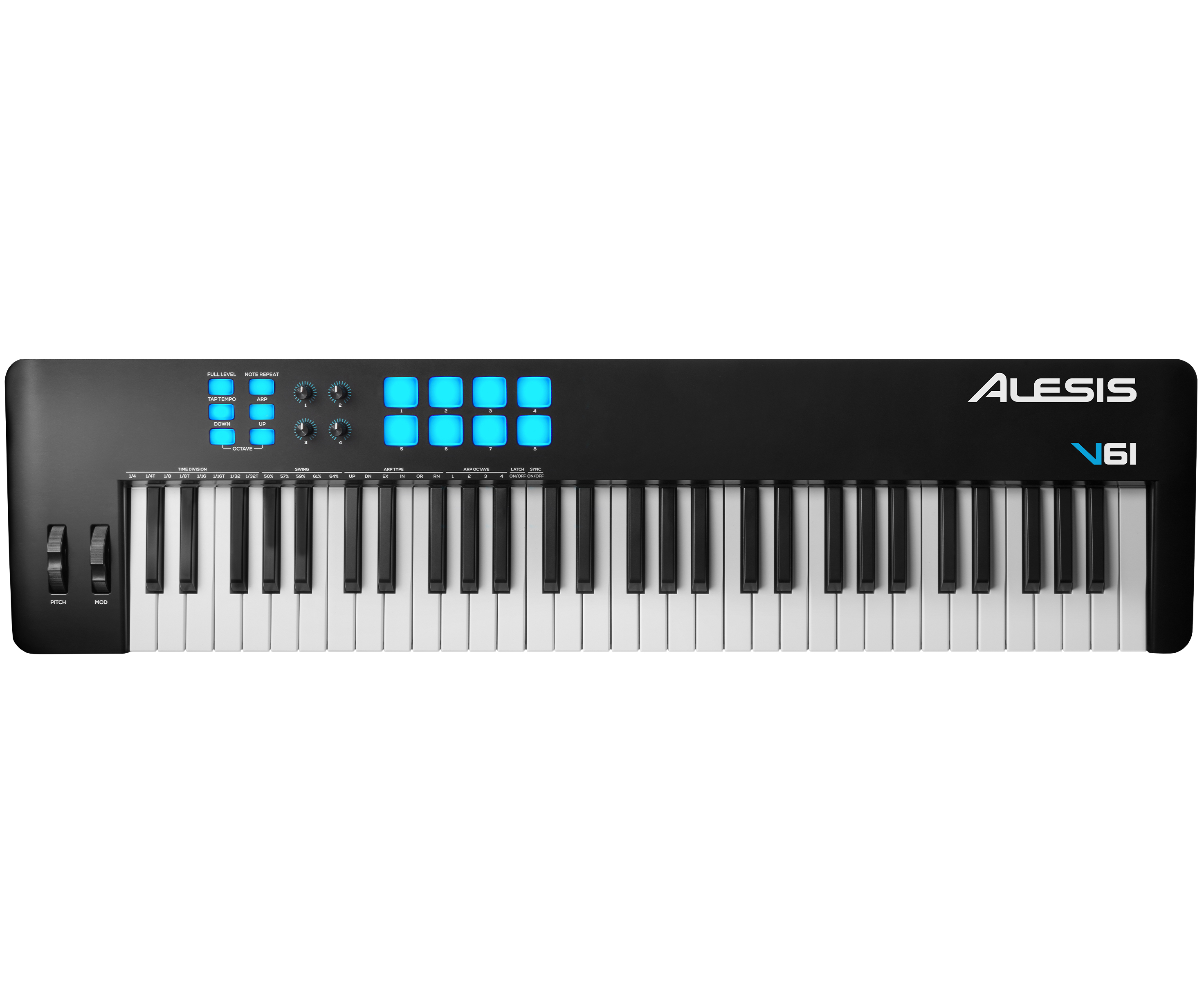 Køb Alesis v61 MKII MIDI keyboard - Pris 1249.00 kr.
