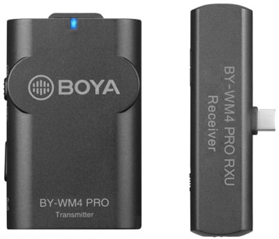 Billede af Boya WM4-K5 Trådløs 2,4 GHz sæt til Android og USB-C enheder