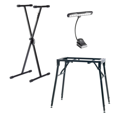 Nodelamper og Stativer