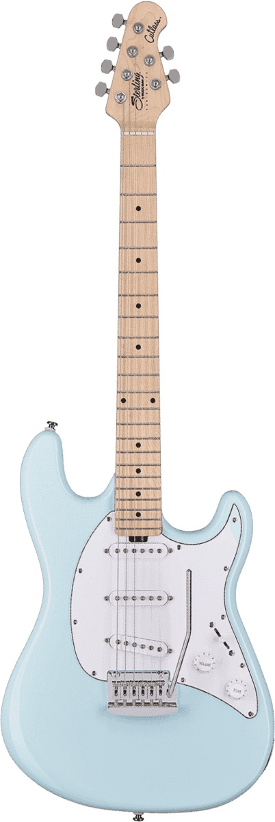 Køb Sterling by Music Man Cutlass CT30SSS El Guitar - Daphne Blue - Pris 3495.00 kr.