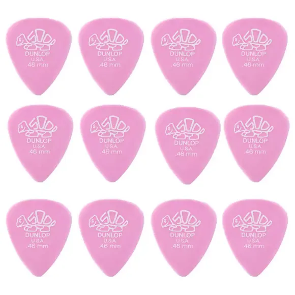 Dunlop 41p Delrin 500 Standard Plektre Stk Pakke