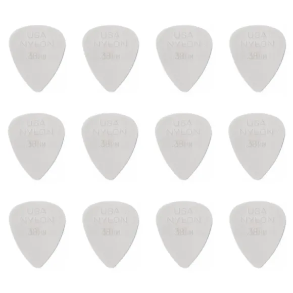 Dunlop 44p Nylon Plektre Stk Pakke