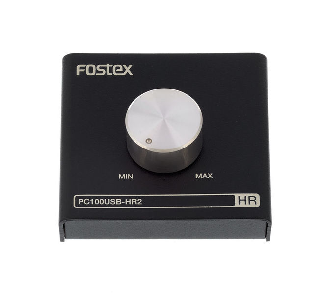 Se Fostex PC100 USB-HR 2 - Volumekontrol til monitor - Sort hos Music2you