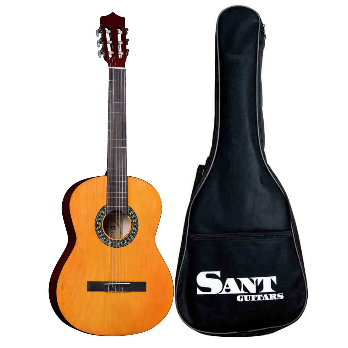 Køb Sant Guitars CL-50-NA - Spansk guitar - Natur - Pris 895.00 kr.
