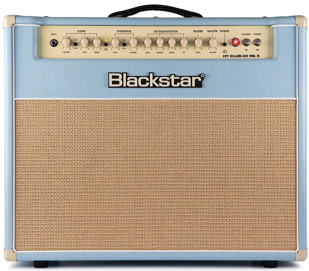 Køb Blackstar HT Club40 MKII Black & Blue El-guitar Combo Forstærker - Pris 7895.00 kr.