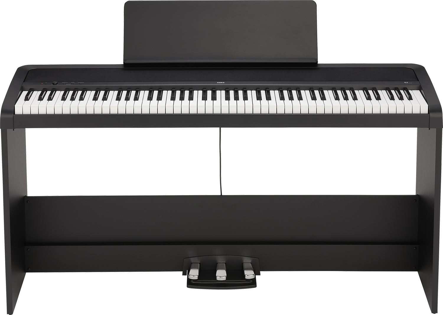 #2 - KORG B2SP Digital klaver komplet med ben og pedaler - Sort