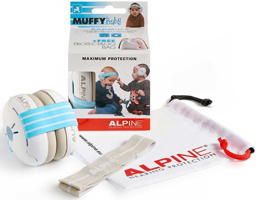 Billede af Alpine Muffy Baby - Høreværn til baby (0-3år) - Blå