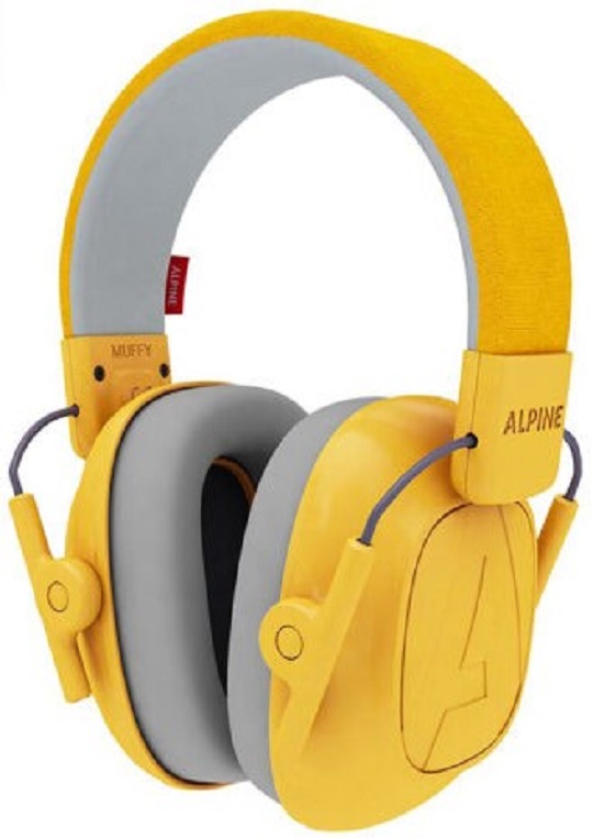 Alpine Muffy Kids - Høreværn til børn - Gul