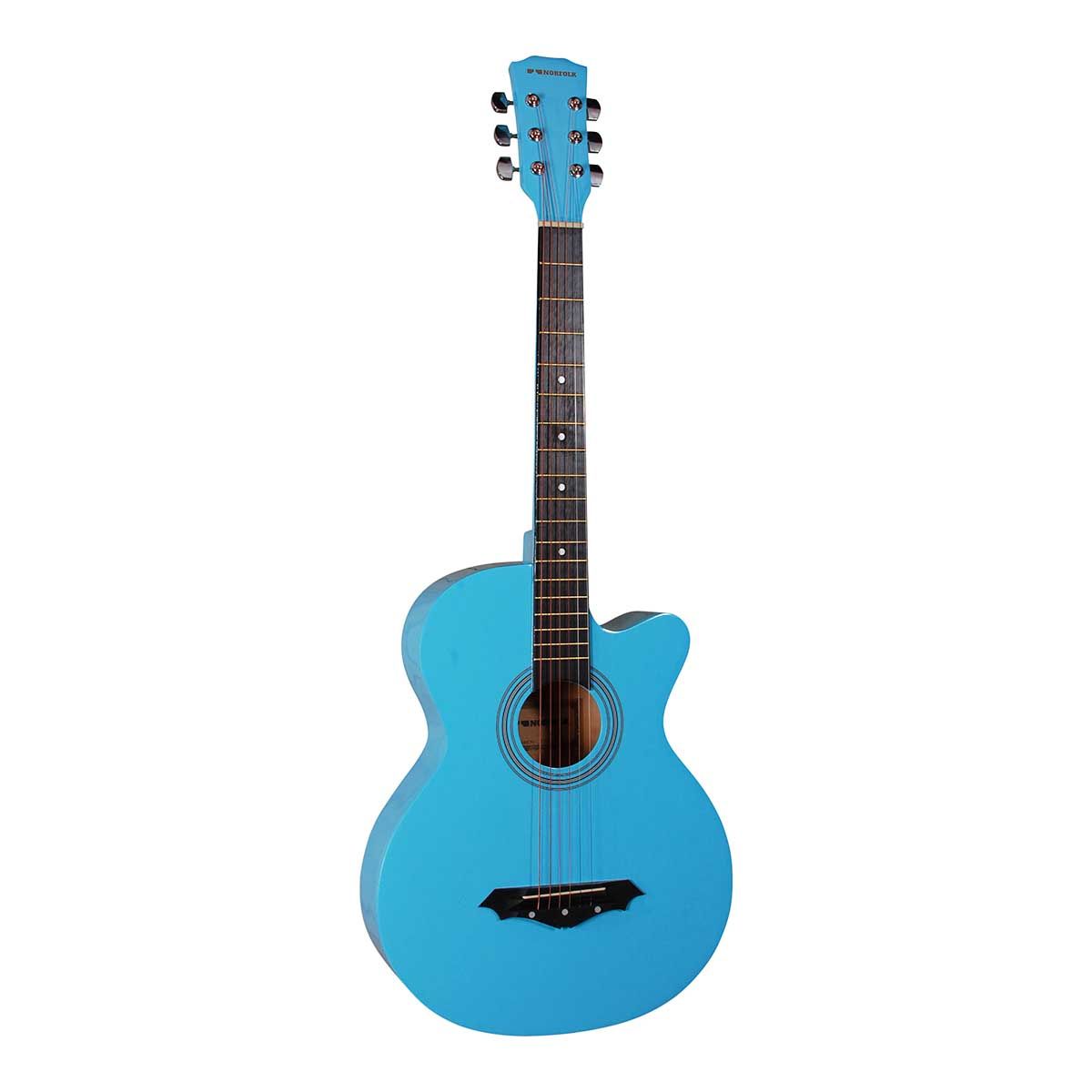 Køb Norfolk Starter LB - Western guitar - Lyseblå - Pris 495.00 kr.