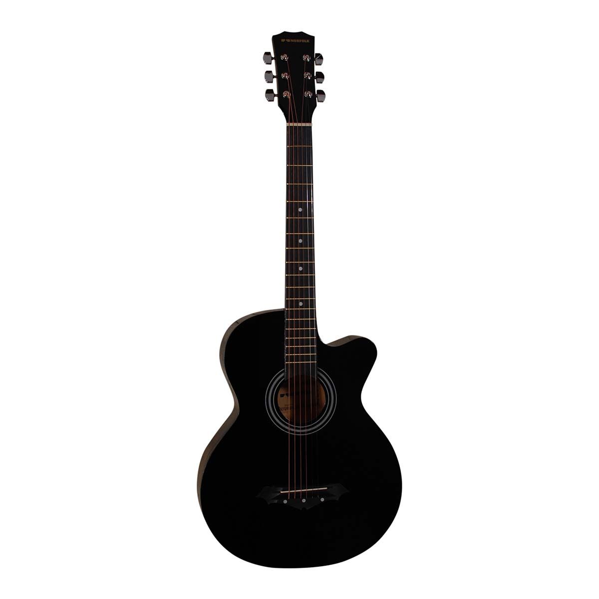 Køb Norfolk Starter BK - Western guitar - Sort - Pris 495.00 kr.