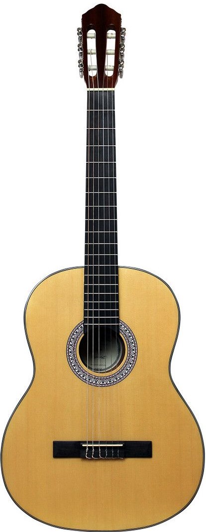 Santana B8 v2 klassisk 4/4 guitar - Natur (5713489000083)