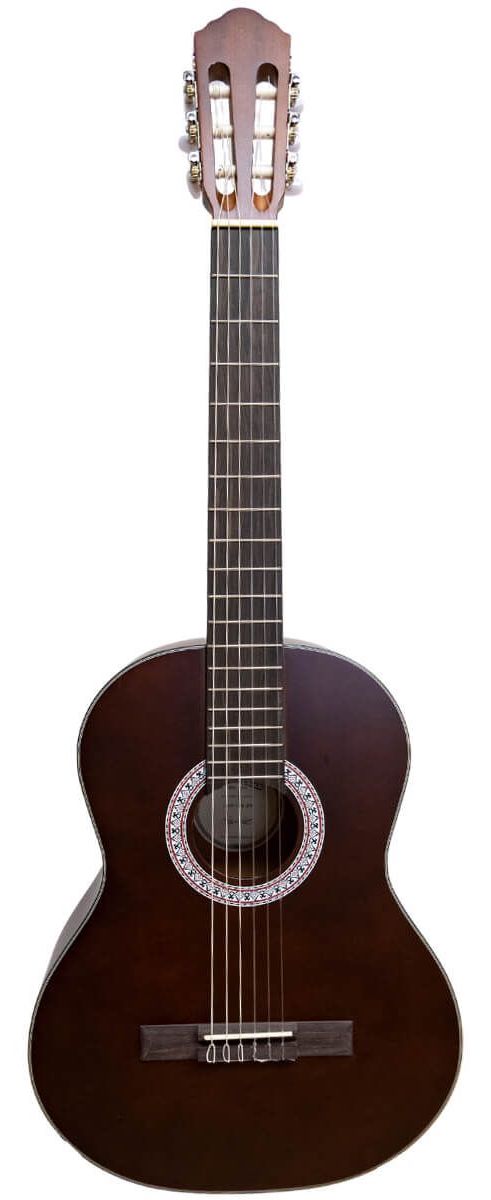 Køb Santana B7 V2 3/4 Klassisk Børne Guitar - Brown Satin - Pris 1095.00 kr.