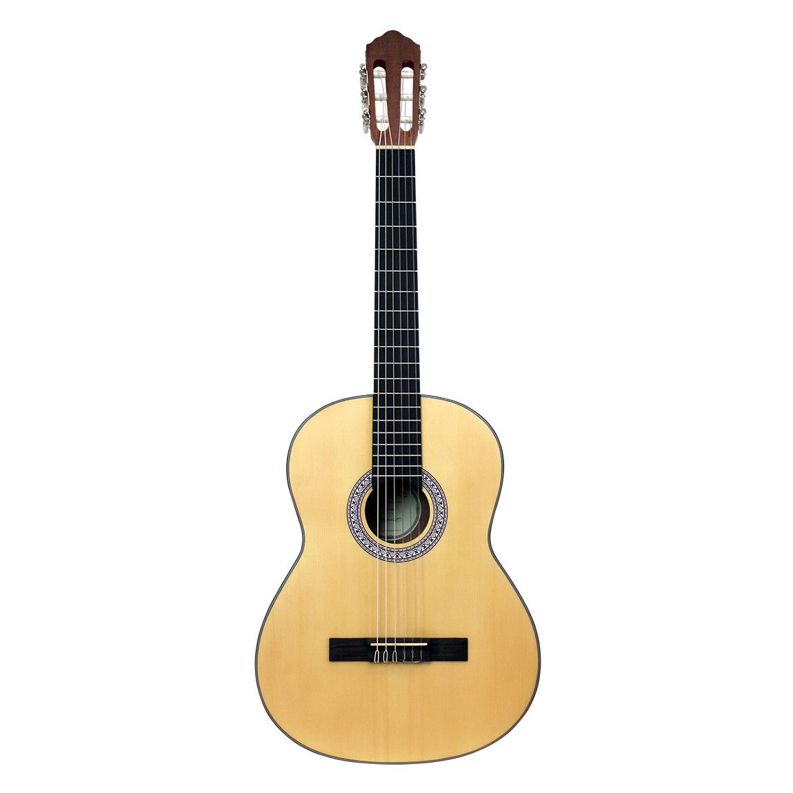 Køb Santana B8 v2 klassisk 4/4 guitar - Satin - Pris 1195.00 kr.