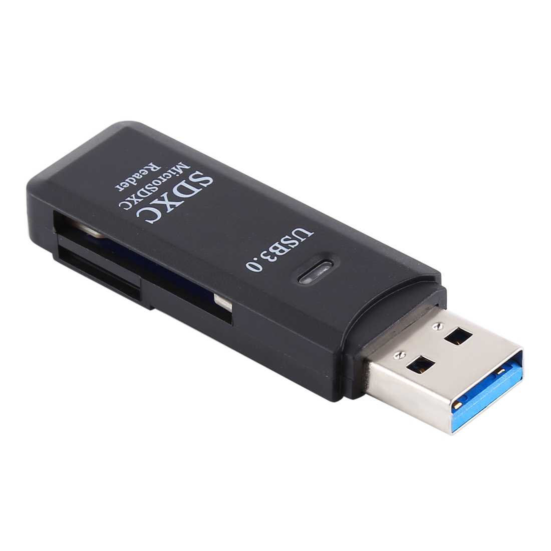 USB SD Kortlæser - Sort