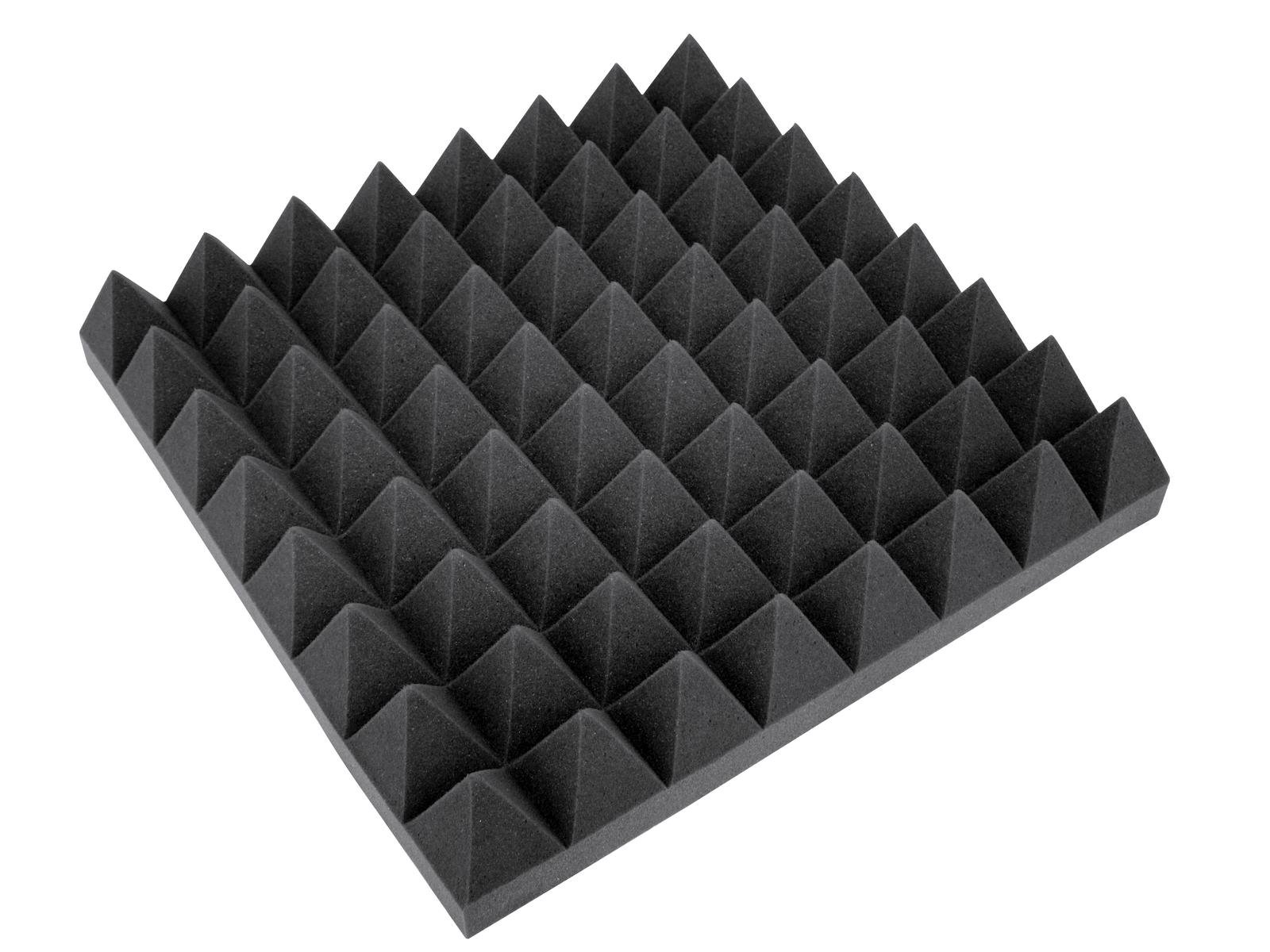 Billede af Akustik skum, Pyramid 100mm, 50x50cm
