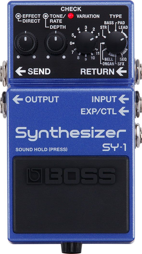 Køb Boss SY-1 Synthesizer Pedal - Pris 1595.00 kr.