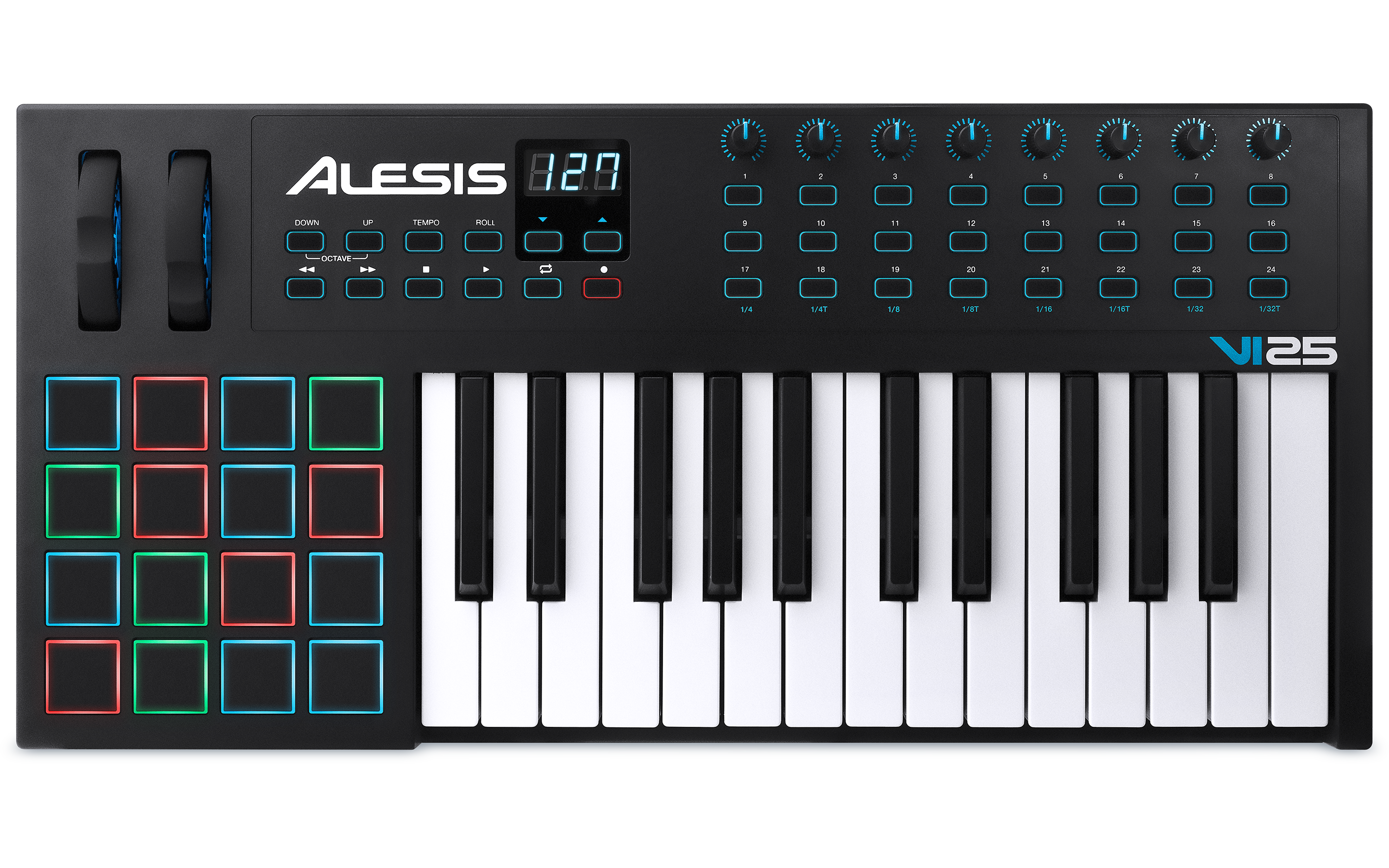 Køb Alesis vi25 Midi keyboard - Pris 1249.00 kr.
